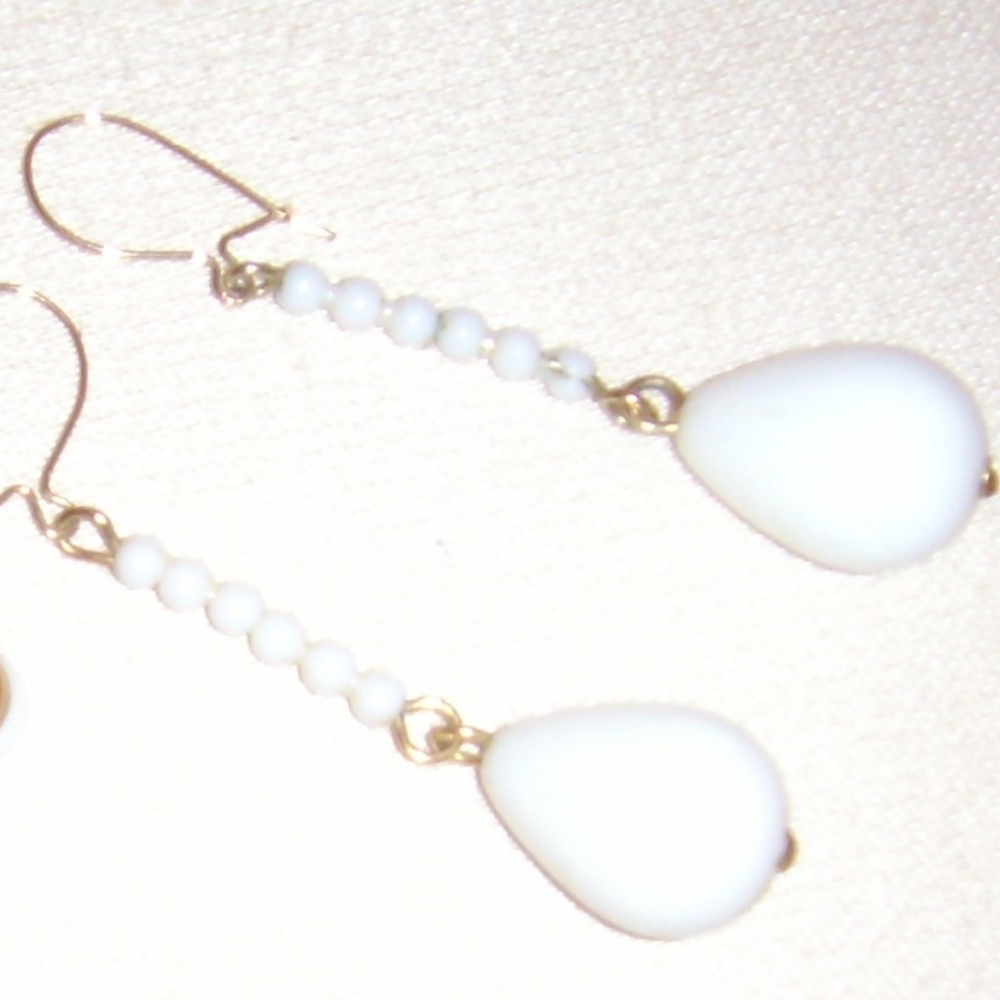 Lucite Teardrop Earrings